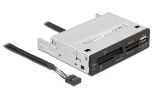 1432785_1 - Mediatech Delock 91708 USB 2.0 CardReader 3.5 5 Slot x 1x USB 2.0 Typ-A Buchse