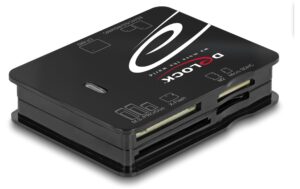 Delock 91007 Card Reader USB 2.0 All in 1 6 Slots, für CF, SD, Micro SD, MS, xD, M2 kaufen Schweiz | Mediatech.ch