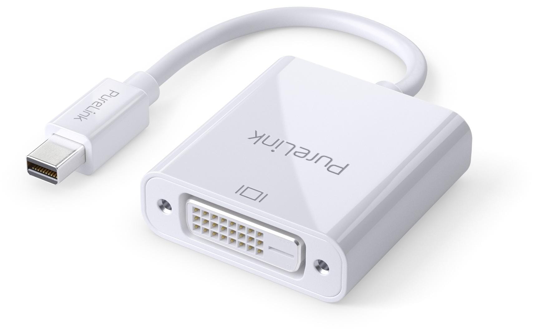 1433043 - Mediatech PureLink Mini DisplayPort auf DVI AD, 10cm 1920x1200, iSerie, Farbe: weiss kaufen Schweiz | Mediatech.ch