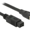143332 - Mediatech Kabel FireWire IEEE 1394B 9Pol/6Pol, 1Meter