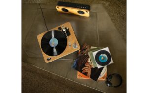 1435221_3 - Mediatech House Of Marley Stir It Up Wifi Turntable F:Schwarz-Braun