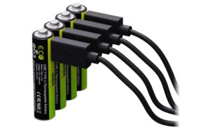 Verico LoopEnergy AAA, USB-C, 600mAh 1.5V 900mWH, 600mAh, Akku Li-Ion, 4 Stk