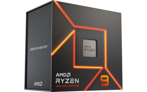 CPU AMD Ryzen 9 7900X/4.70 GHz, AM5 12-Core, 64MB Cache, 170W, no cooler