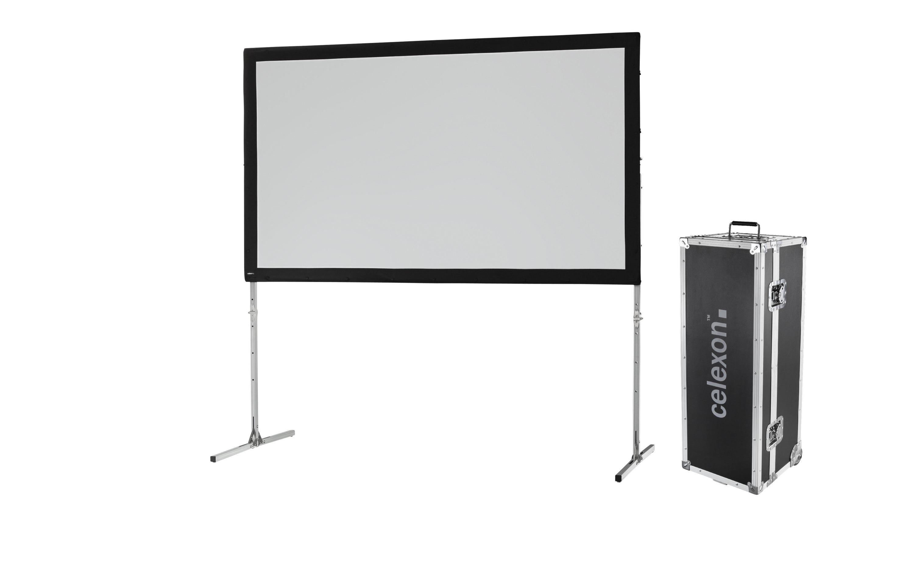 1441840 - Mediatech Celexon, Mobil Expert, Leinwand, 16:10 Faltrahmen, 244x152cm, Frontprojektionstuch