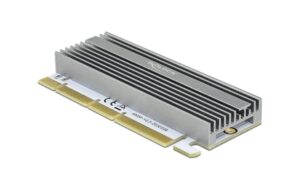 Delock PCI Express x16 Karte zu 1x NVMe M.2 Key M, LED, (x1/x4/x8)