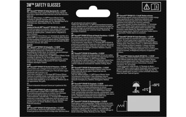 1446287_3 - Mediatech 3M Schutzbrille mit +1.5 Dioptrie SecureFit 420, transparent