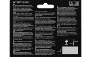 3M Schutzbrille mit +2.5 Dioptrie SecureFit 420, transparent