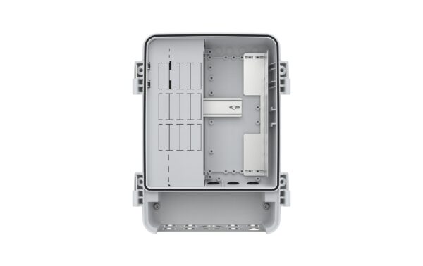 1448495_2 - Mediatech AXIS TQ1808-VE Überwachungsgehäuse, IP66, IK10, DIN Schienen Halterung