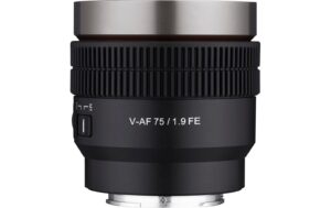 SamYang V-AF 75mm T1.9 Sony E