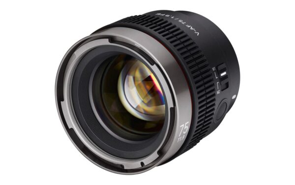 SamYang V-AF 75mm T1.9 Sony E