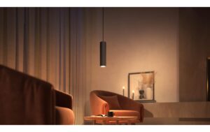 1449483_6 - Mediatech Philips Hue Perifo Pendel Erweiterung schwarz, 1x Pendel, 1x Adapter