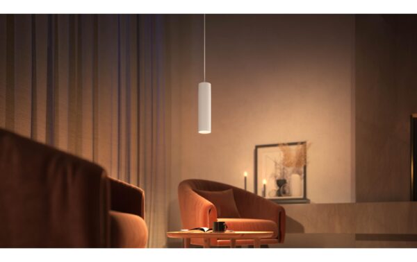 Philips Hue Perifo Pendel Erweiterung weiss, 1x Pendel, 1x Adapter