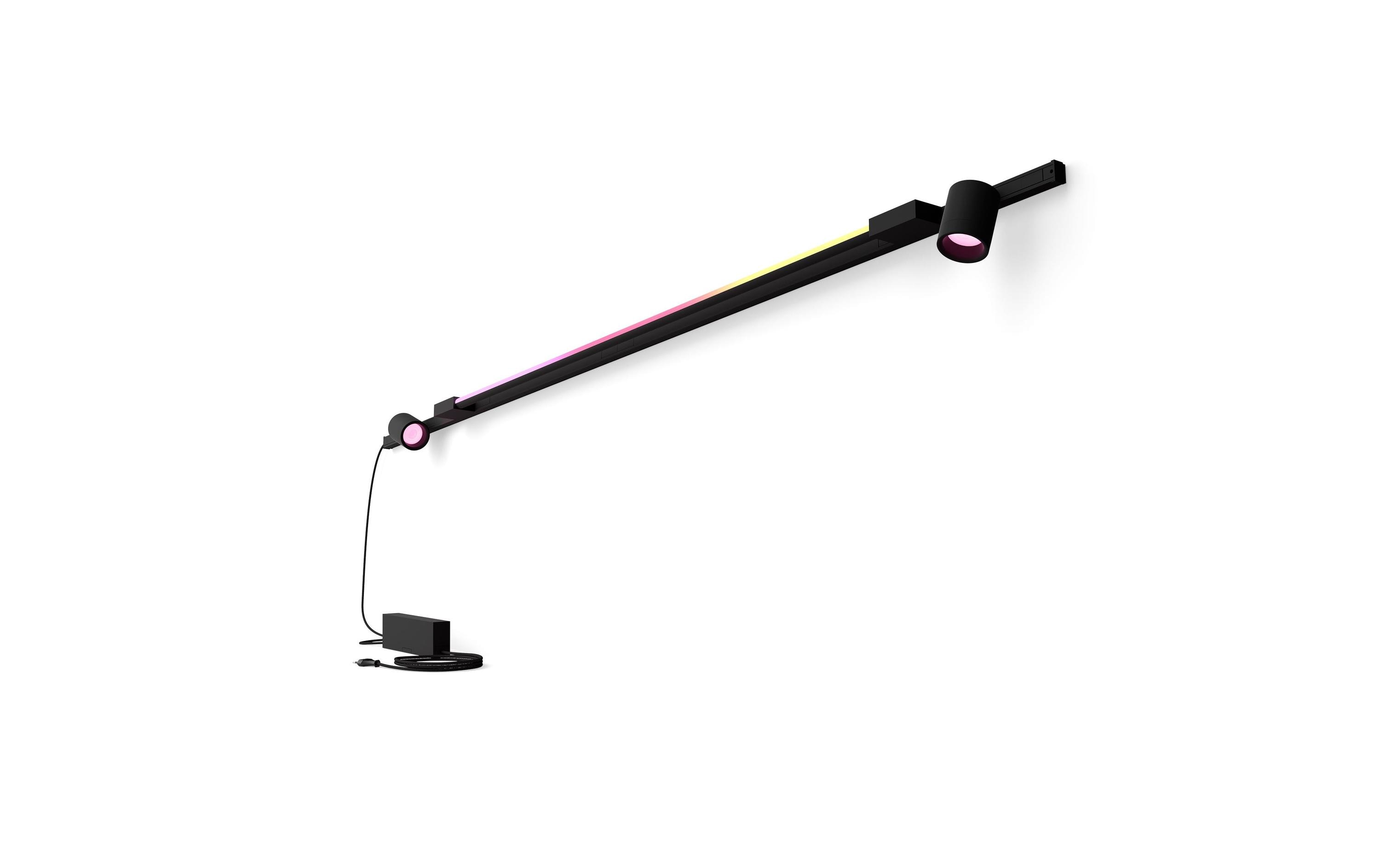 1449491_1 - Mediatech Philips Hue Perifo Bais-Set 2x Spot, 1x Gradient Tube XL, schwarz