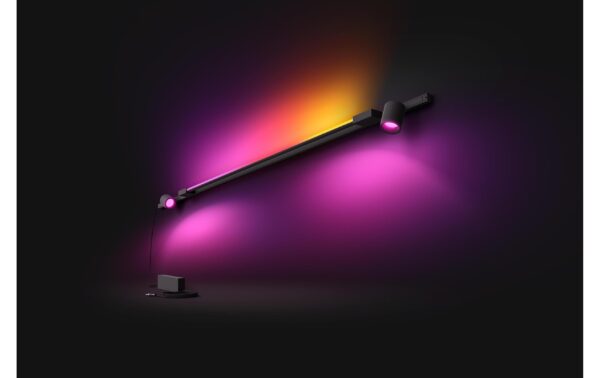 1449491_3 - Mediatech Philips Hue Perifo Bais-Set 2x Spot, 1x Gradient Tube XL, schwarz