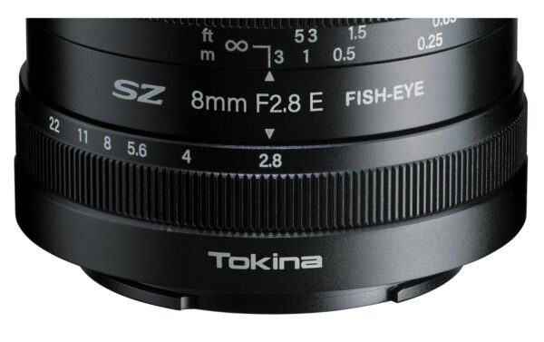 SZ 8mm f/2.8 Fisheye MF Sony E-Mount 
