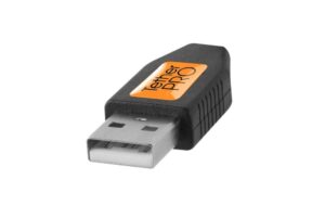 1450695_2 - Mediatech USB 2.0 to Male B, 15 (4.6m), Black Wireless Tethering System