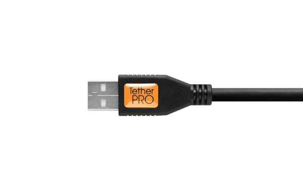 1450695_4 - Mediatech USB 2.0 to Male B, 15 (4.6m), Black Wireless Tethering System