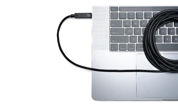 1450791_2 - Mediatech USB-C Core Contr. Extension Cable-- Blac Wireless Tethering System
