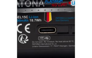 1450928_3 - Mediatech PATONA Platinum Akku EN-EL15C USB-C 2250mAh, 7V, USB-C Input