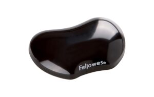 145136_1 - Mediatech Fellowes Crystals Gel Flex-Auflage schwarz, Handgelenkauflage