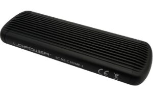 LC-Power ext. M.2 Gehäuse LC-M2-C-NVME-2 schwarz, USB3.2, für M.2 SSD, NVME
