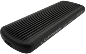 LC-Power ext. M.2 Gehäuse LC-M2-C-NVME-2 schwarz, USB3.2, für M.2 SSD, NVME