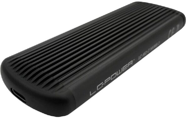 LC-Power ext. M.2 Gehäuse LC-M2-C-NVME-2 schwarz, USB3.2, für M.2 SSD, NVME