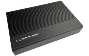 LC-Power ext. 3.5 Gehäuse LC-35U3-C schwarz, USB3.2, für SATA HDD, Type-C