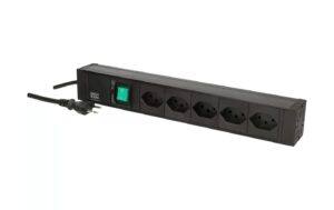 Bachmann PDU 5xT13, >1HE Schalter schwarz