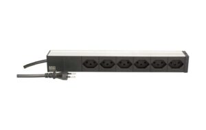 1454146_1 - Mediatech Bachmann PDU 6xT13, 1HE schwarz