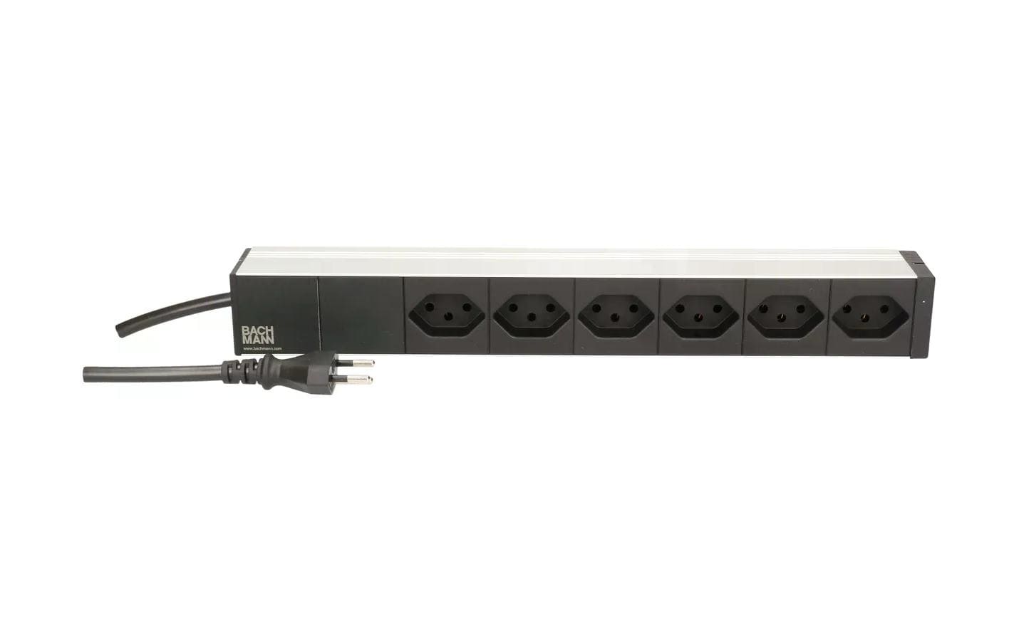 1454146_1 - Mediatech Bachmann PDU 6xT13, 1HE schwarz