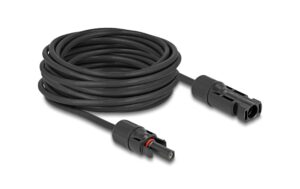 1454774_2 - Mediatech Delock DL4 Solarkabel Stecker zu Buchse, 10m, schwarz