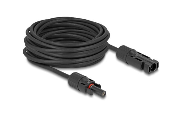 1454774_2 - Mediatech Delock DL4 Solarkabel Stecker zu Buchse, 10m, schwarz
