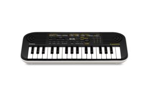 CASIO SA-51 Mini Keyboard, 32 Keys, schwarz / weiss