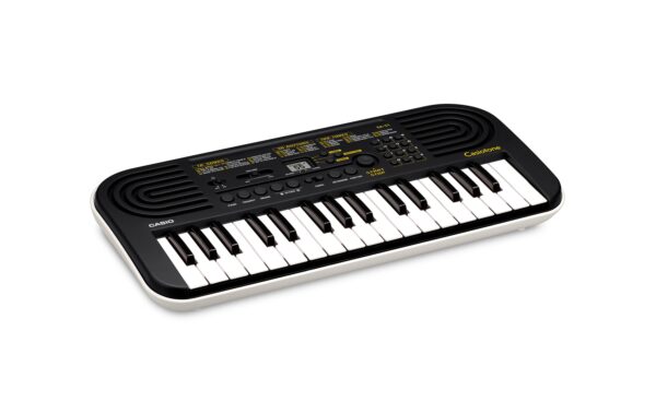 CASIO SA-51 Mini Keyboard, 32 Keys, schwarz / weiss