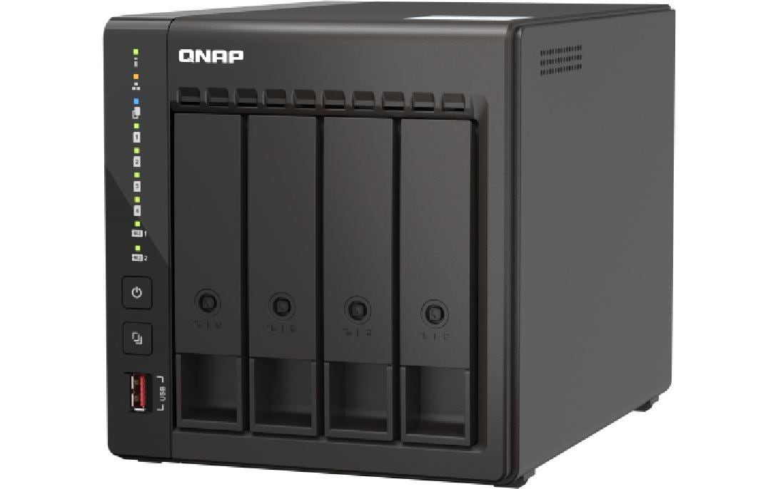 1460757 - Mediatech QNAP NAS TS-453E-8G, 4-bay Celeron J6412 4 Core, 8GB RAM kaufen Schweiz | Mediatech.ch