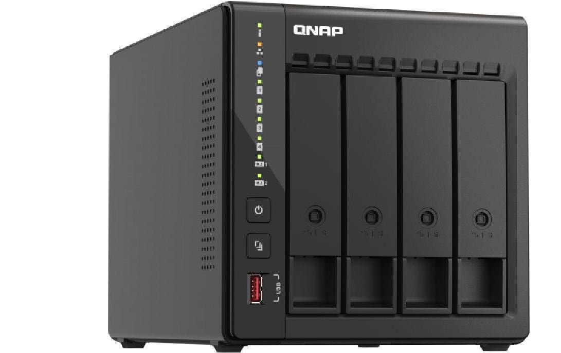 1460757_1 - Mediatech QNAP NAS TS-453E-8G, 4-bay Celeron J6412 4 Core, 8GB RAM