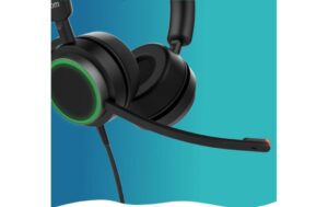 1462214_1 - Mediatech Snom A330D Headset duo USB Duo Headset