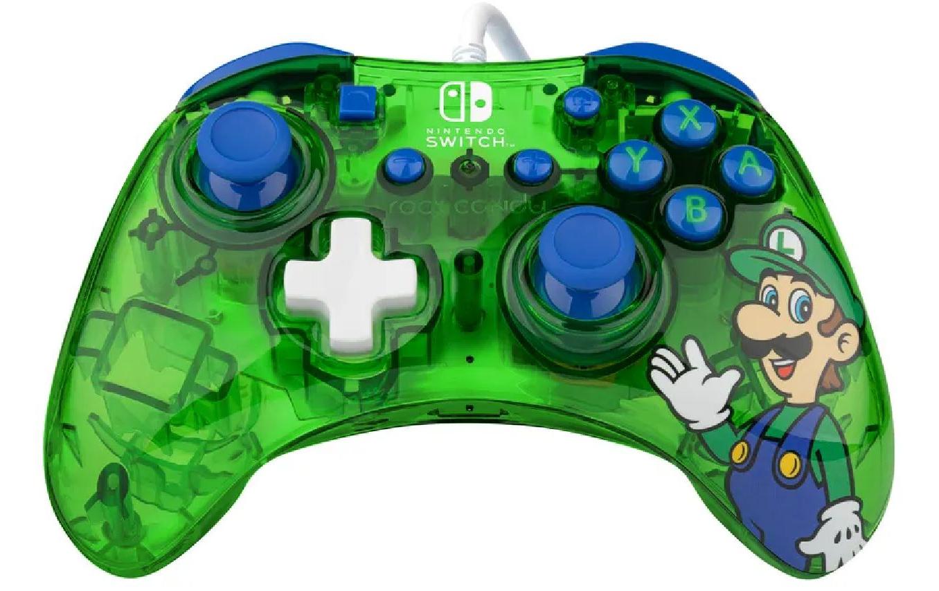 1463191 - Mediatech PDP Controller Rock Candy Mini Luigi Lime Nintendo Switch Controller, Luigi kaufen Schweiz | Mediatech.ch