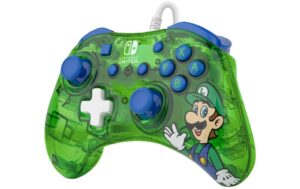 1463191_1 - Mediatech PDP Controller Rock Candy Mini Luigi Lime Nintendo Switch Controller, Luigi