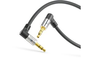 Sonero 3.5mm Audio Klinken-Kabel 1.50m, 90° Stecker <-> 90° Stecker