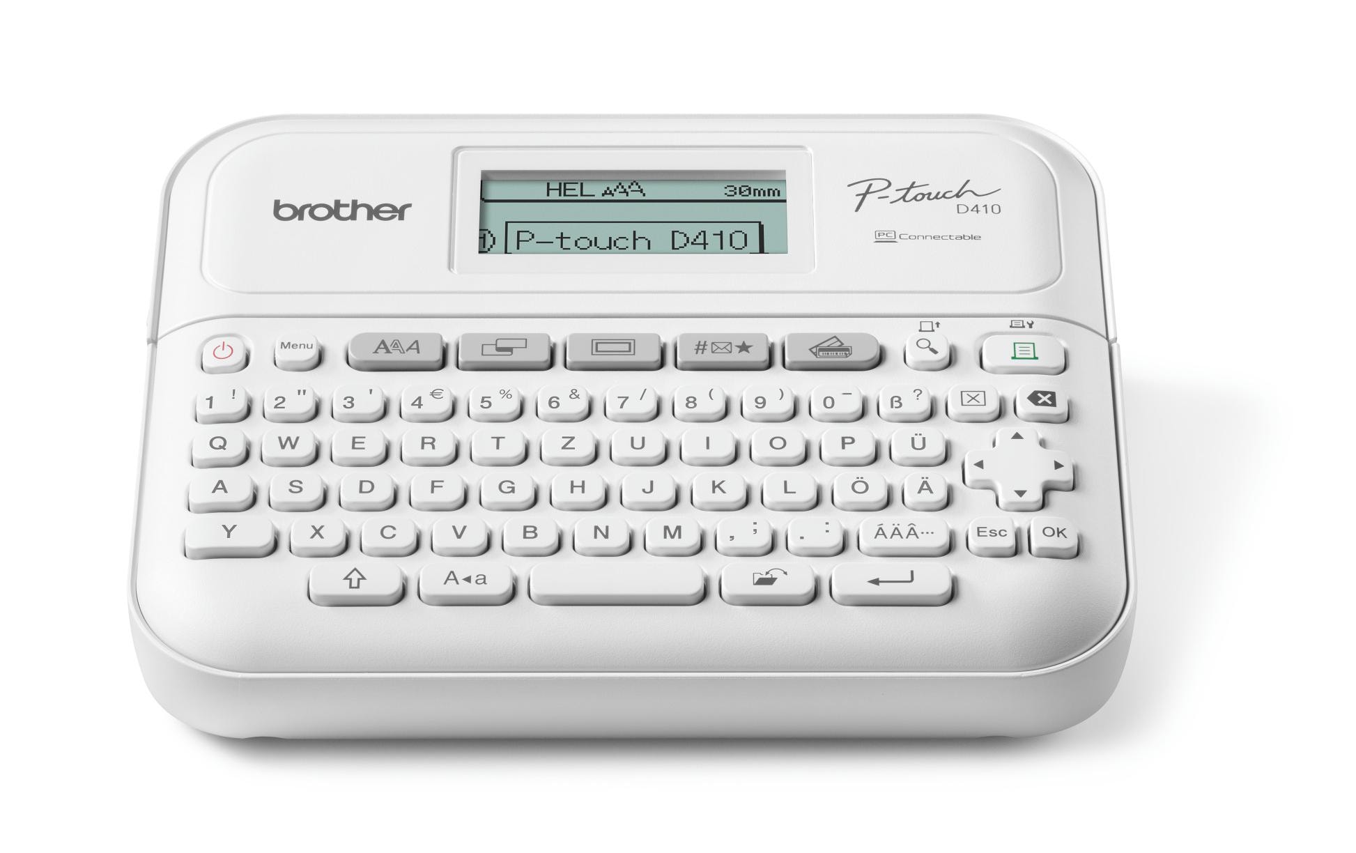 1464644 - Mediatech Brother P-touch PT-D410 Z-Bänder, inkl.P-Touch Editor Software kaufen Schweiz | Mediatech.ch