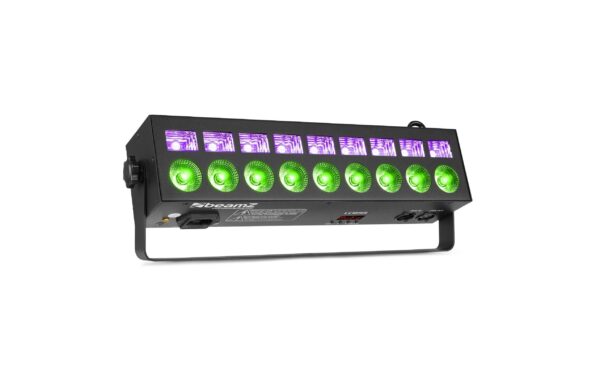 BeamZ LCB99 LED-Bar, 9x3W, RGBW, 9x UV