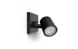 Philips Aufbauspot Runner 1 x GU10, 20W, Schwarz
