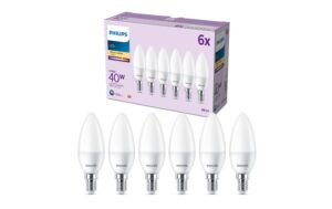 LED 40W B35 E14 WW FR ND 6CT/6 EC LED 40W B35 E14 WW FR ND 6CT/6 EC