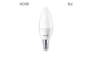 LED 40W B35 E14 WW FR ND 6CT/6 EC LED 40W B35 E14 WW FR ND 6CT/6 EC