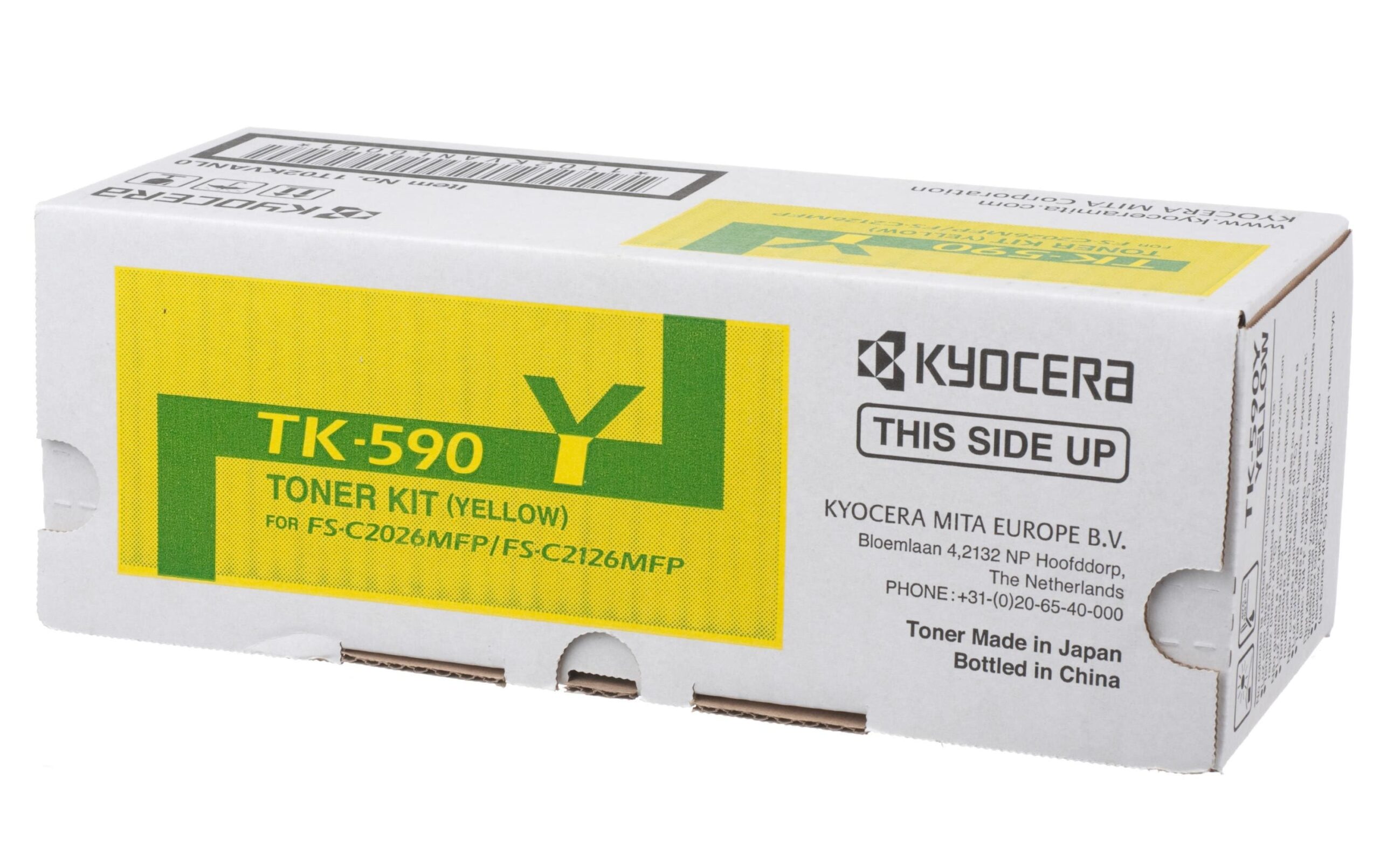 146984 - Mediatech Toner Kyocera TK-590Y, zu FS-C2026/2126MFP yellow, ca. 5'000 S. bei 5% Deckung