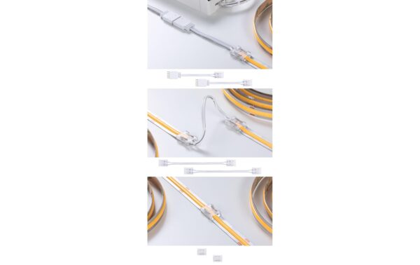 Paulmann MaxLED Full-Line COB Connector Set weiss, transparent