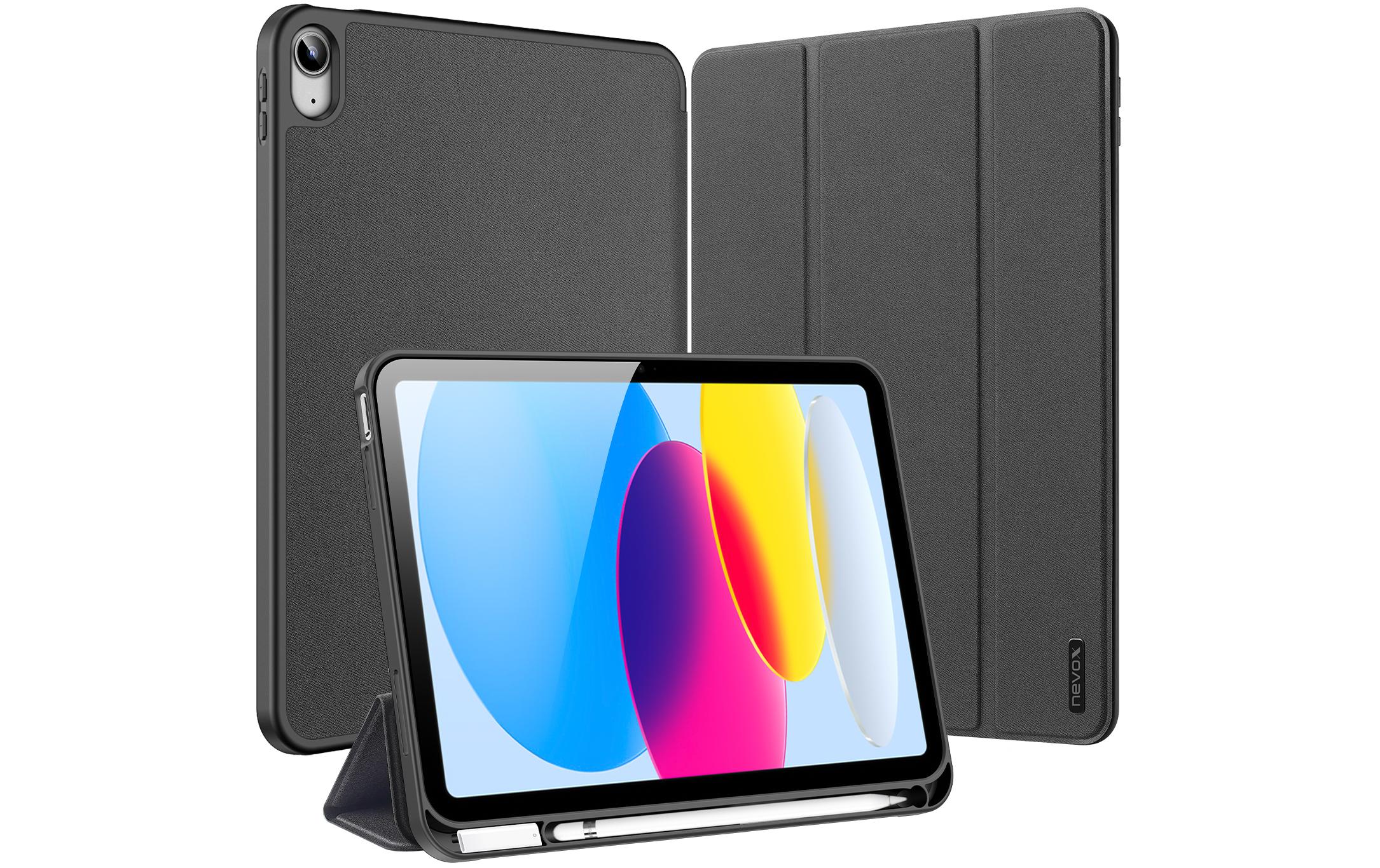 NEVOX Vario Series Bookcase Grey iPad 10th Gen., 10.9