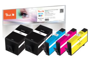 Peach HP No. 912XL, Multi-Pack-Plus 2x31, 3x12 ml, 2x895, 1000, 980, 935 S.